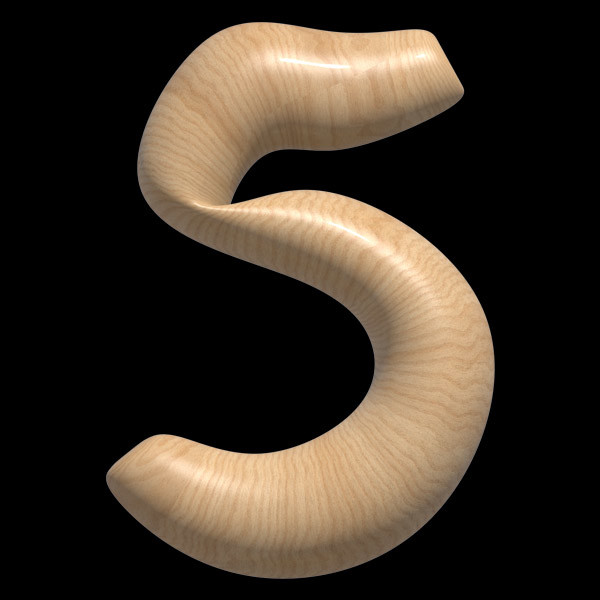 木質(zhì)數(shù)字