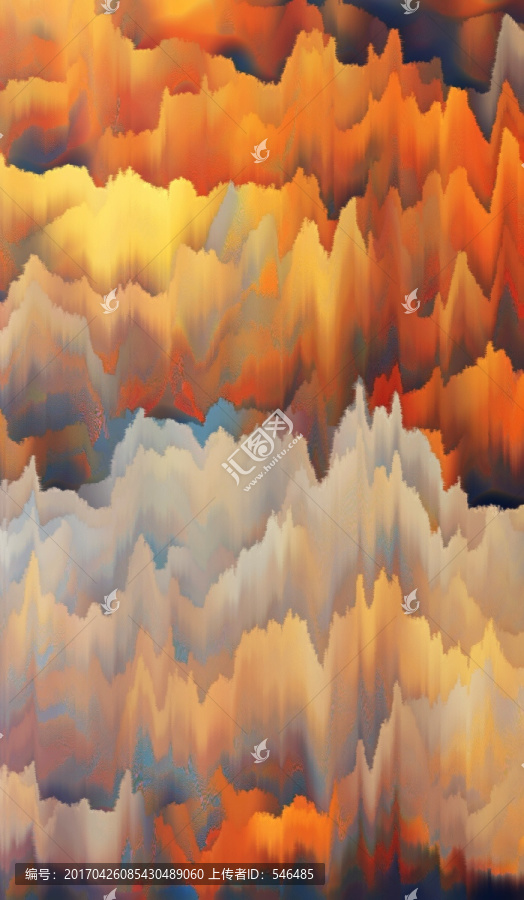 水墨玄關(guān),山水紋理,合層