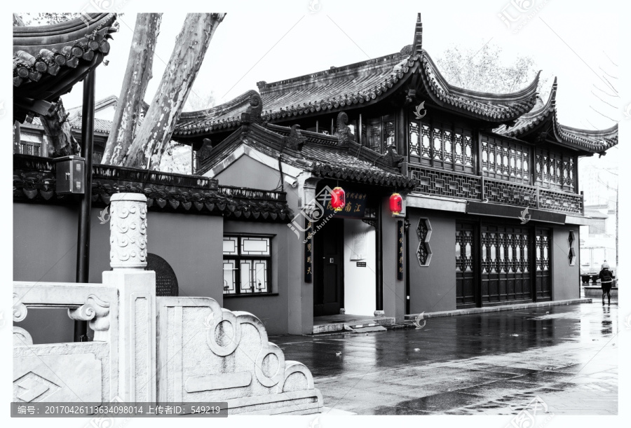 江南贡院,南京黑白老照片