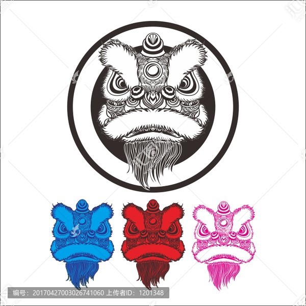 獅頭線稿