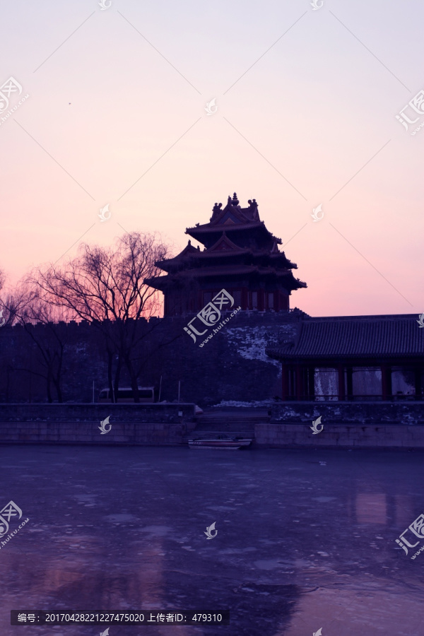 北京,皇城,城墙,故宫,博物院