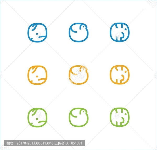 動物圖標集