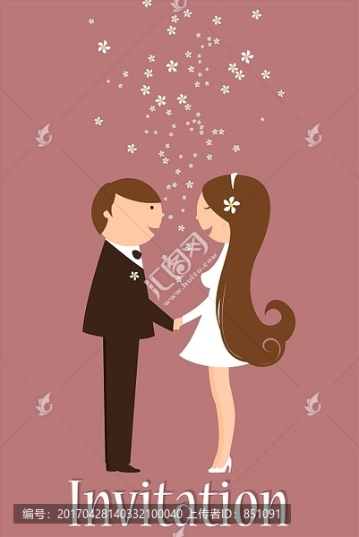 新娘和新郎的幽默婚禮