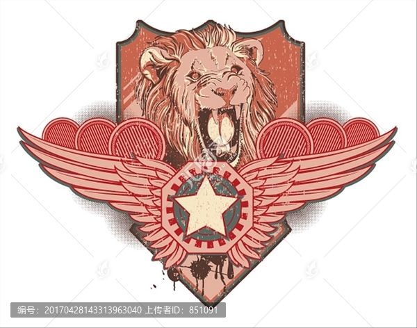 獅子插圖