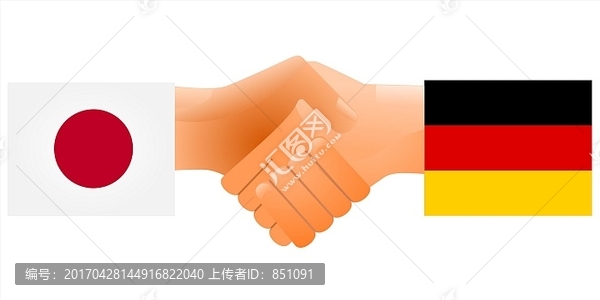德國和日本的友誼標(biāo)志