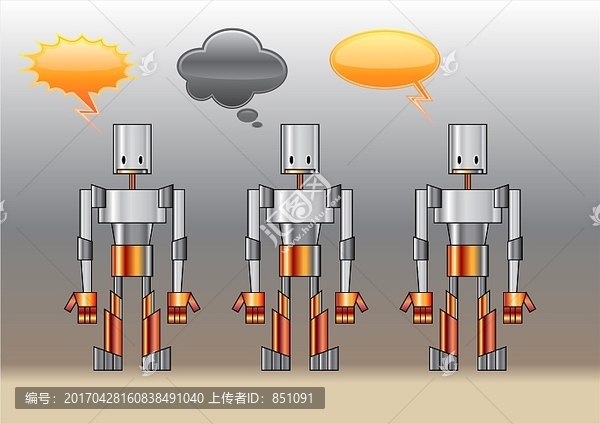 机器人矢量图