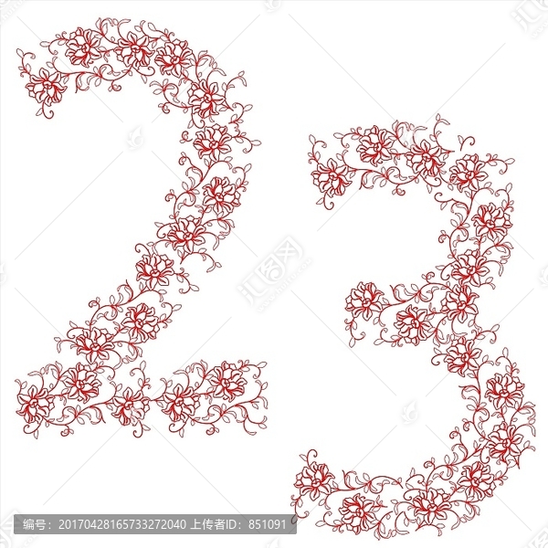 手繪數(shù)字設(shè)計(jì)圖