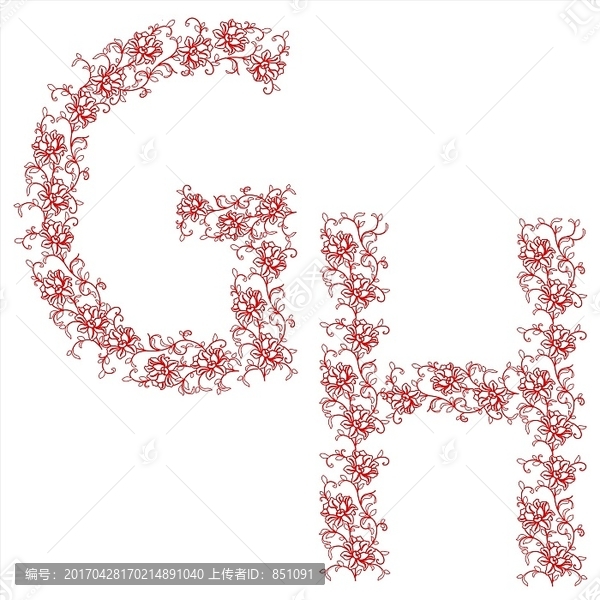 手繪字母設(shè)計(jì)圖