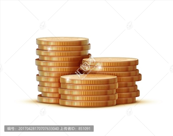 金幣矢量圖
