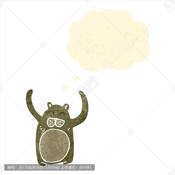 動物卡通矢量圖