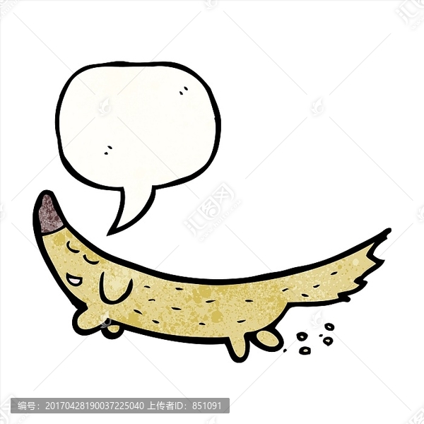 卡通狗狗插畫