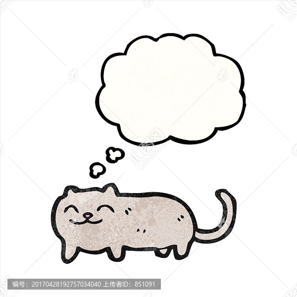 卡通動物插畫