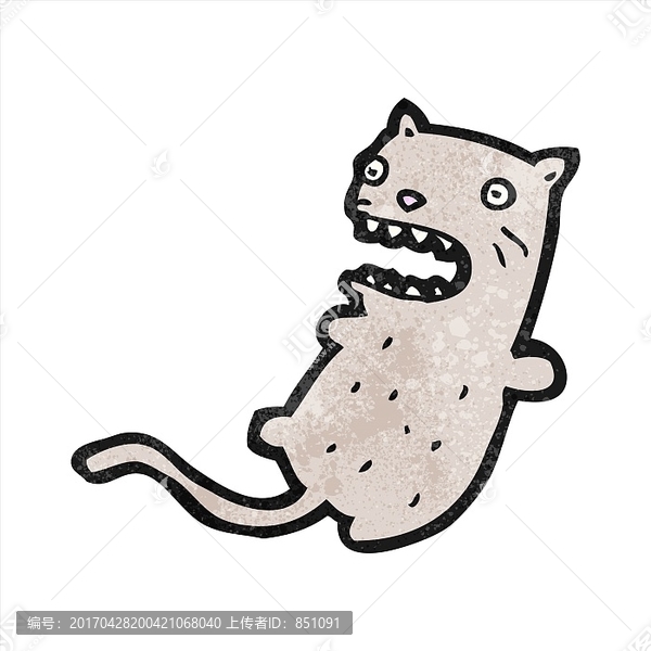 卡通貓咪插畫