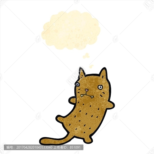 卡通貓咪插畫