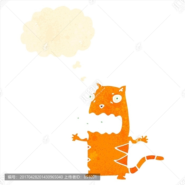卡通貓咪插畫