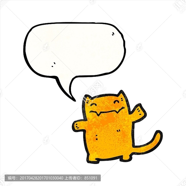 卡通動物插畫