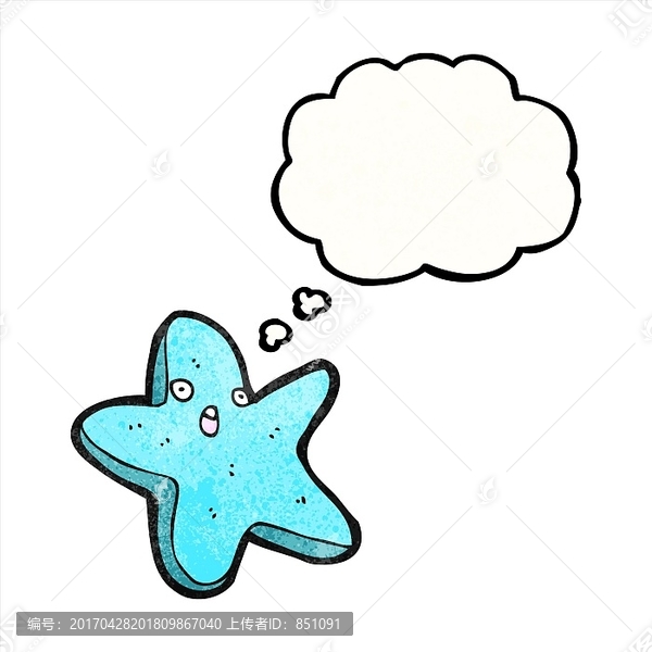 卡通動(dòng)物海星