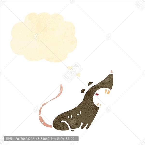 卡通老鼠插畫