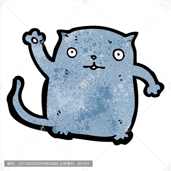 卡通貓咪插畫