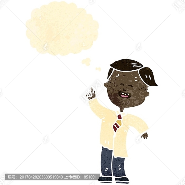 卡通男孩插畫