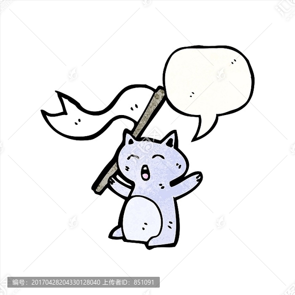 卡通貓咪插畫(huà)