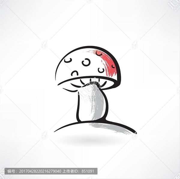 矢量蘑菇