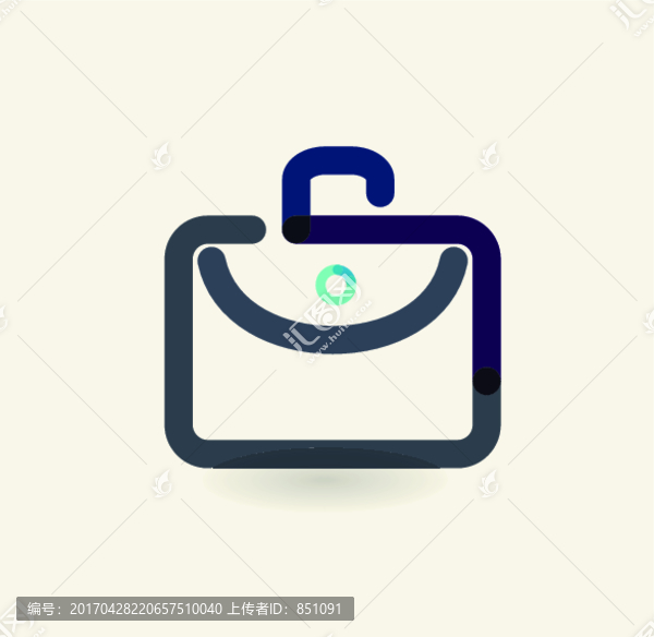 公文包圖標