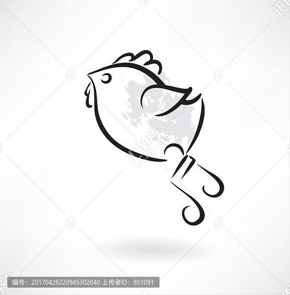 卡通雞圖標(biāo)