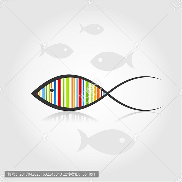 海洋生物矢量圖
