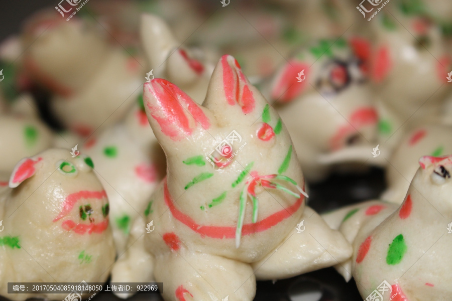 中国节日,兔子,面人,兔爷