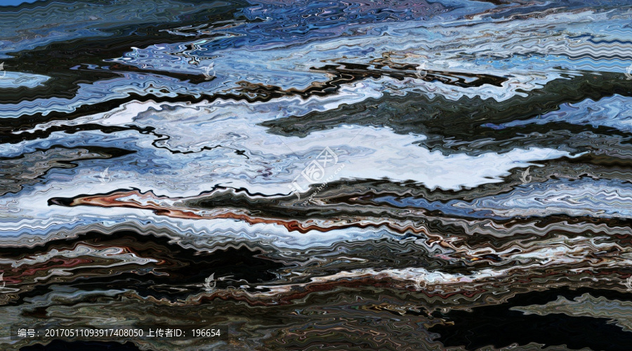 抽象油畫