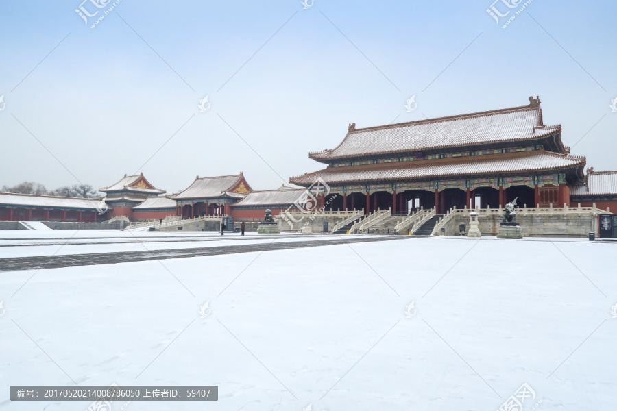 故宫雪景