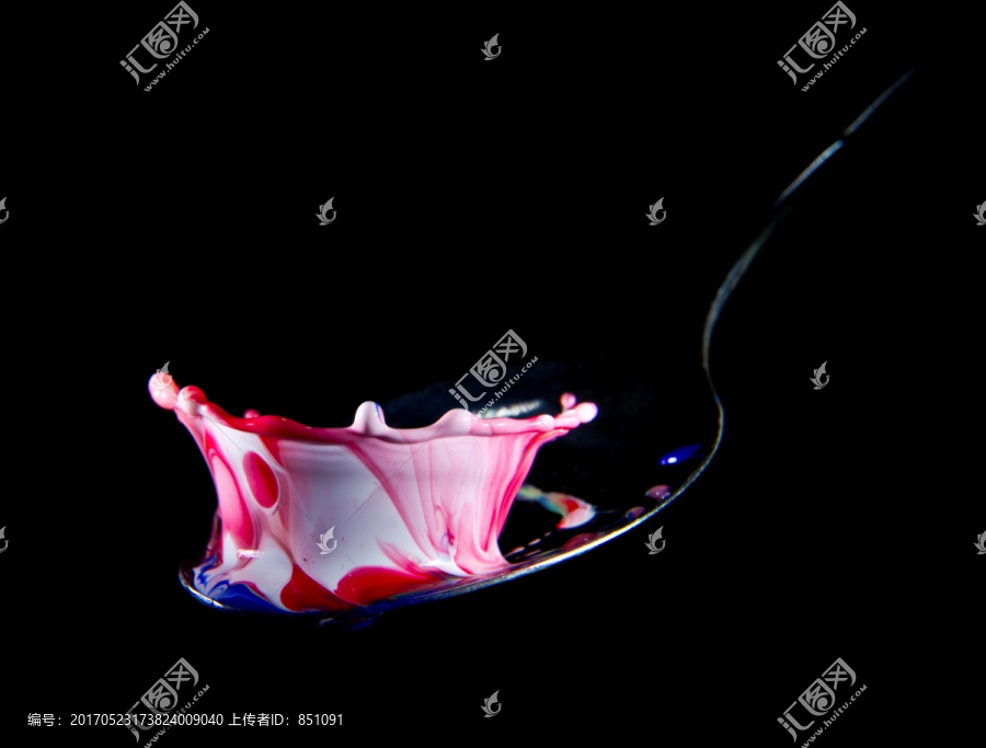 彩色水液體設計