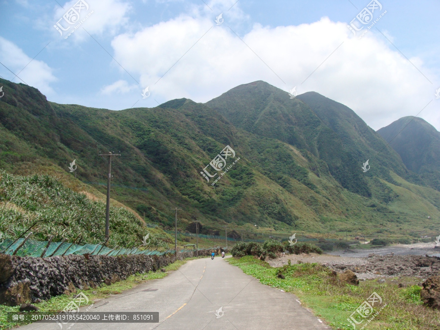 台湾兰屿岩