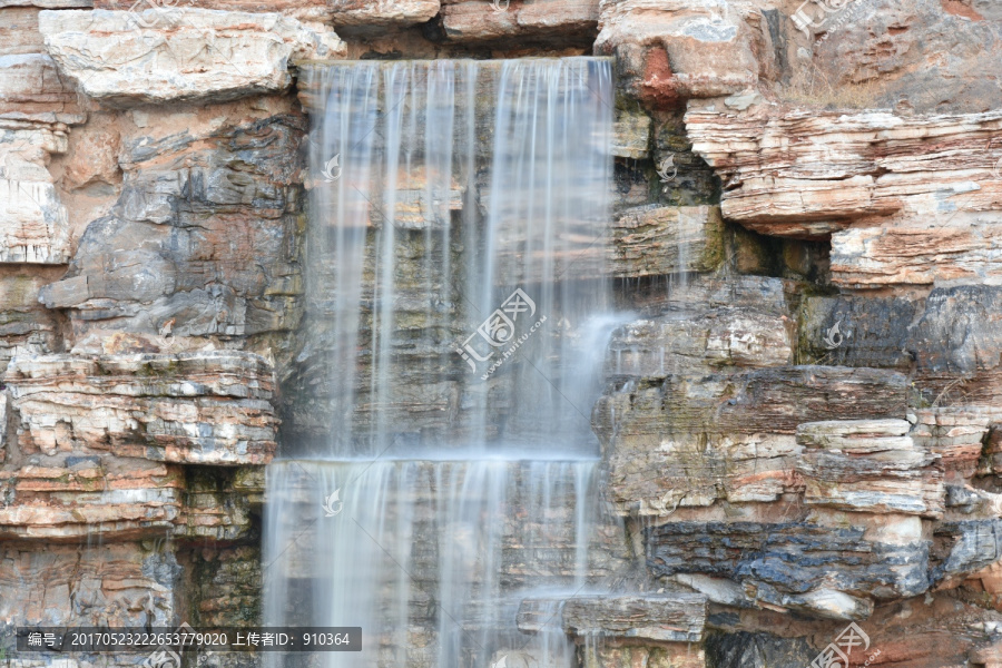 瀑布，水帘洞瀑布，花果山瀑布