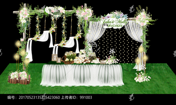 婚禮效果圖