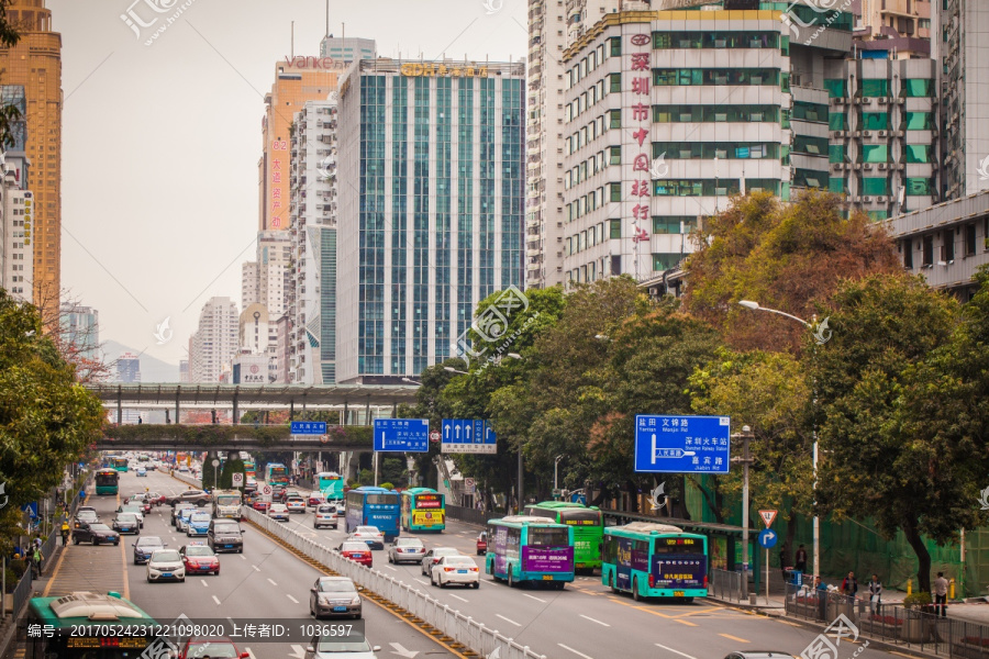 深圳深南大道建筑群