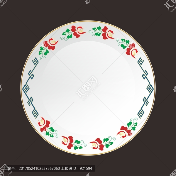 陶瓷花面