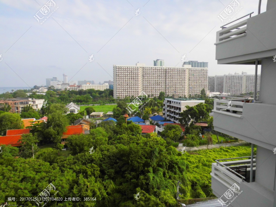 芭提雅海边建筑