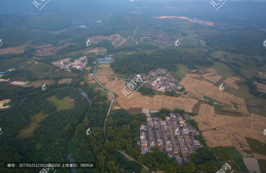 乡村,山村