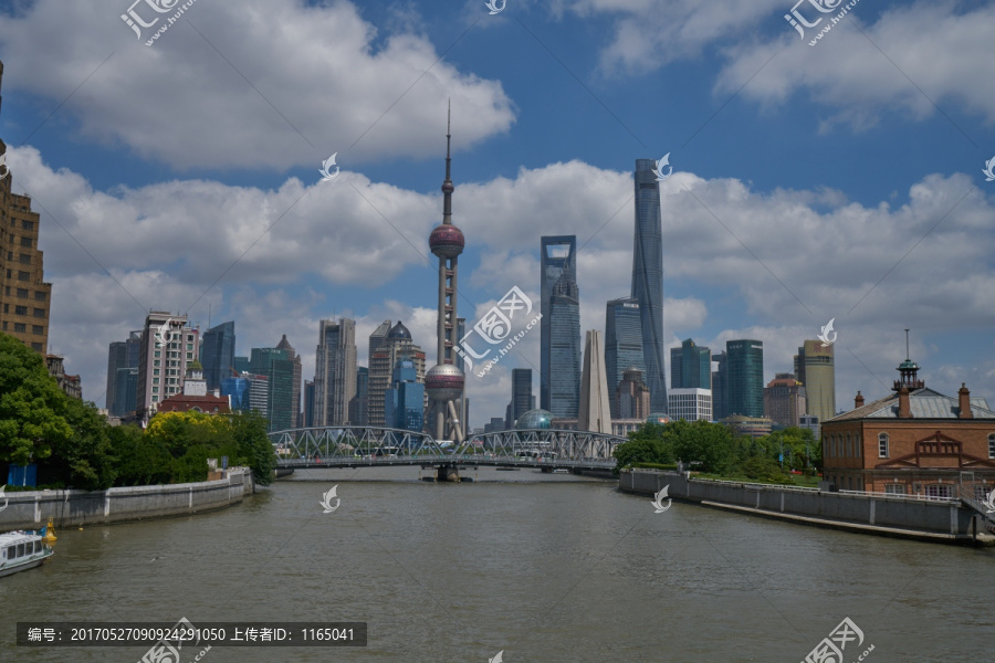 上海外白渡桥,上海风光,高清图