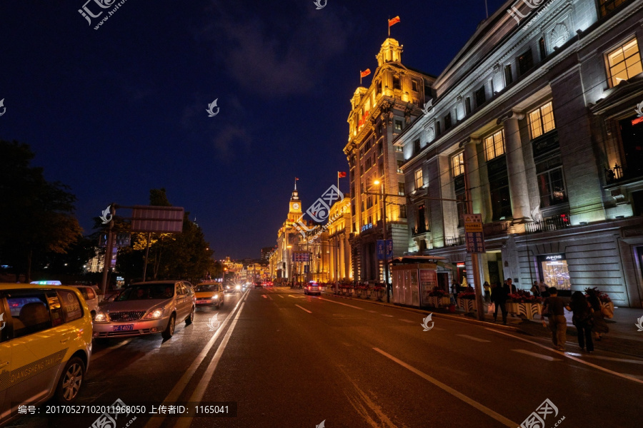 上海外滩夜景,高清大画幅