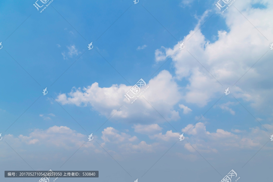 蓝天白云,大画幅