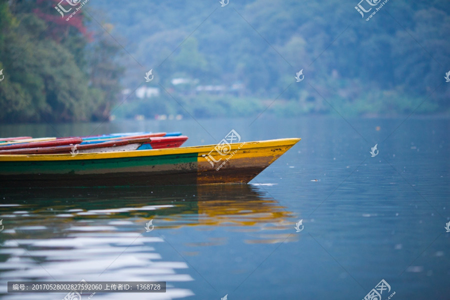 尼泊尔,博卡拉,费瓦湖泛舟