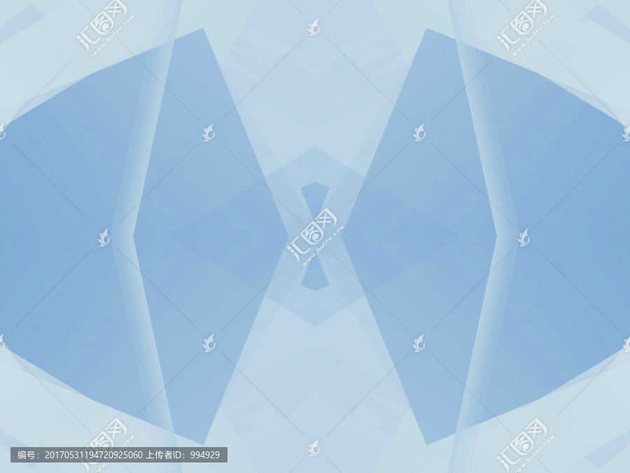 藍(lán)色幾何抽象拼接面高清矢量背景