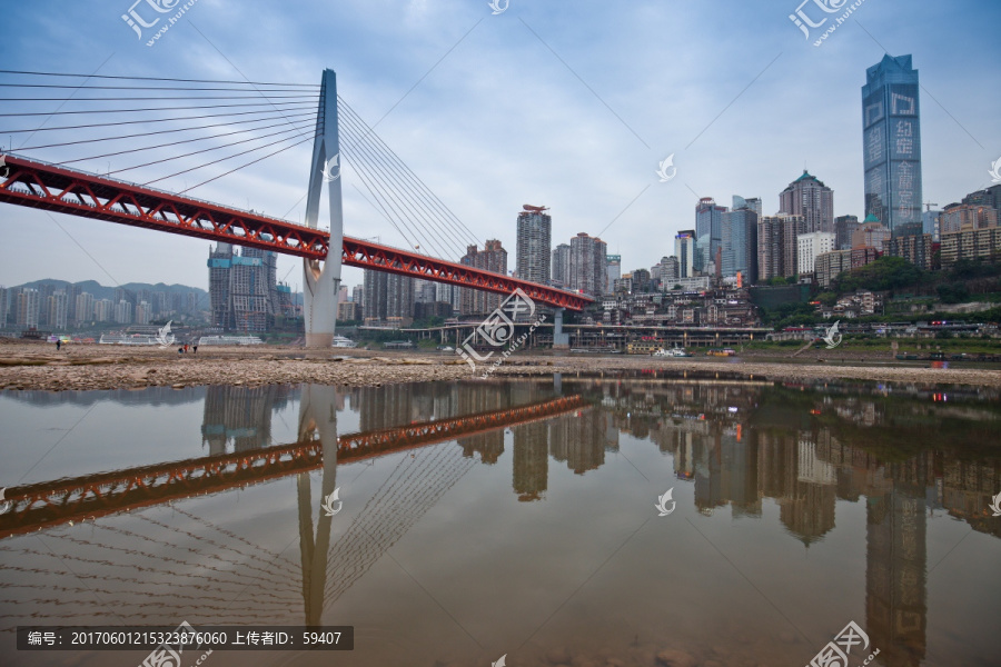 重庆风光,千厮门大桥