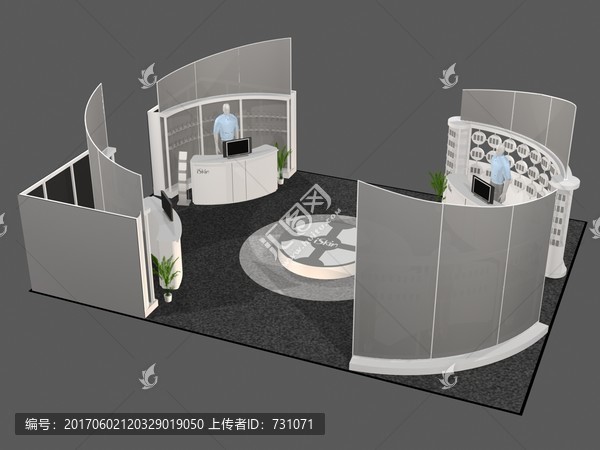 實用小展臺展覽模型廣交會秋