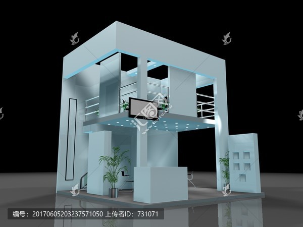展覽展示模型下載