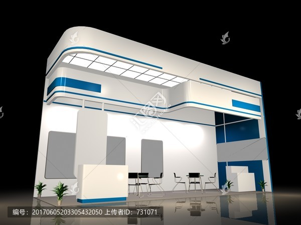 展覽展示模型下載