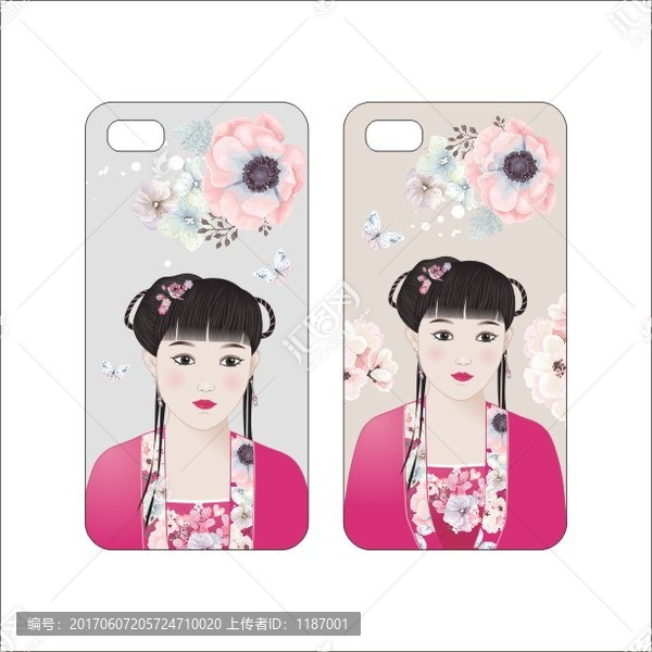 古裝美女手機(jī)殼